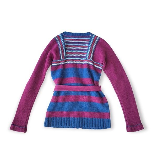 Marc Jacobs Lambswool Cardigan striped small - Picture 3 of 6